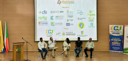 Universidad Católica Luis Amigó fortalece su compromiso con el desarrollo regional en el Foro de Economía Solidaria de Urabá